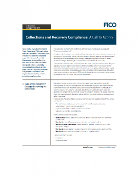 Collections Recovery Cover