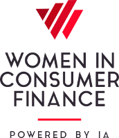 Women in Consumer Finance 2021 Logo [Image by creator Editor from insideARM]